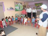 Rabbi & Mrs. Levertov  Chabad shlichim of Phx. Az. & Rabbi Levertov from N.Y. visit the preschool.